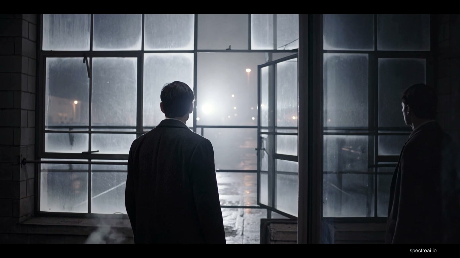 Eine Szene aus Behind Everything, dem Spectre AI Film