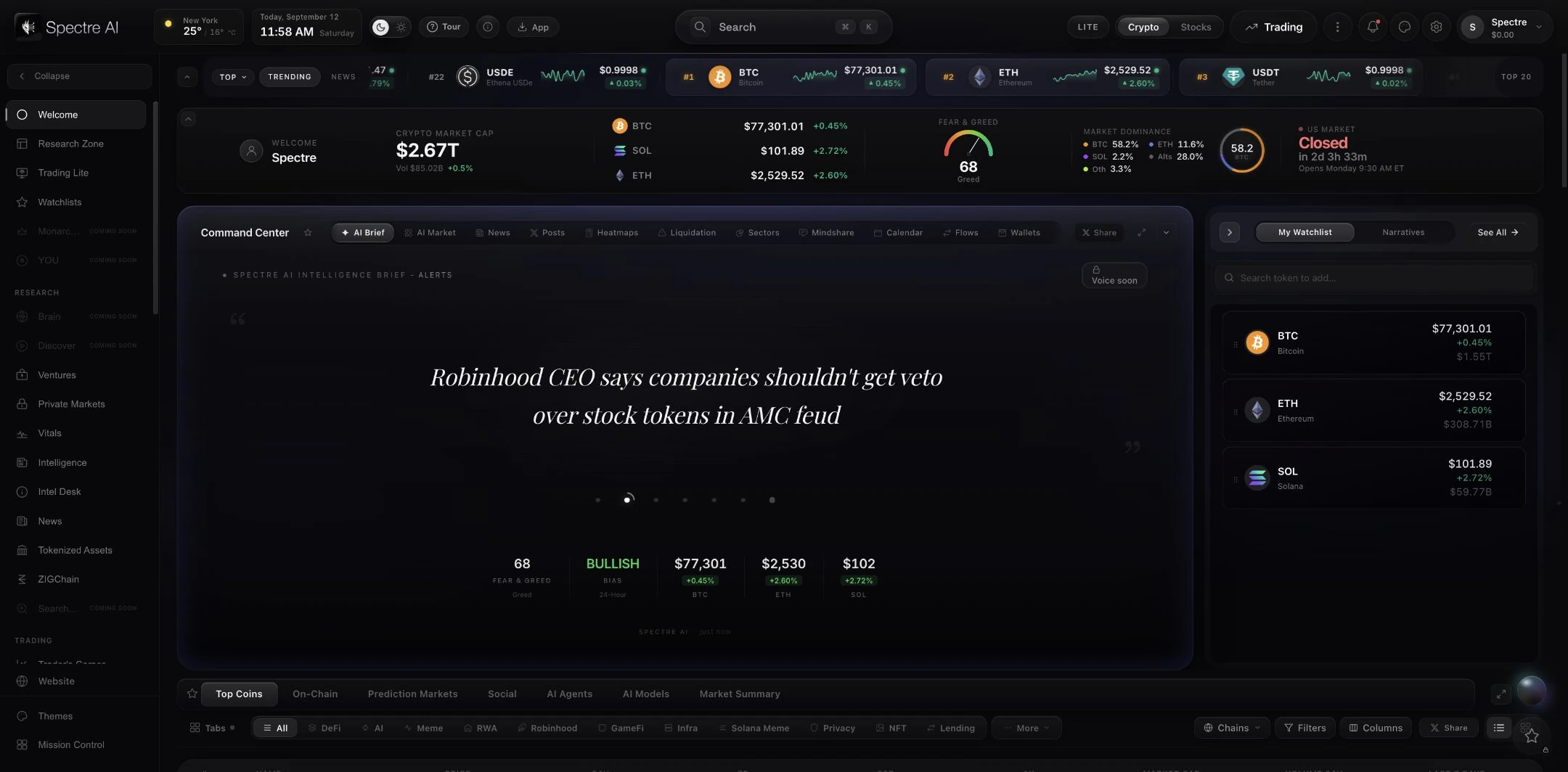 The research platform